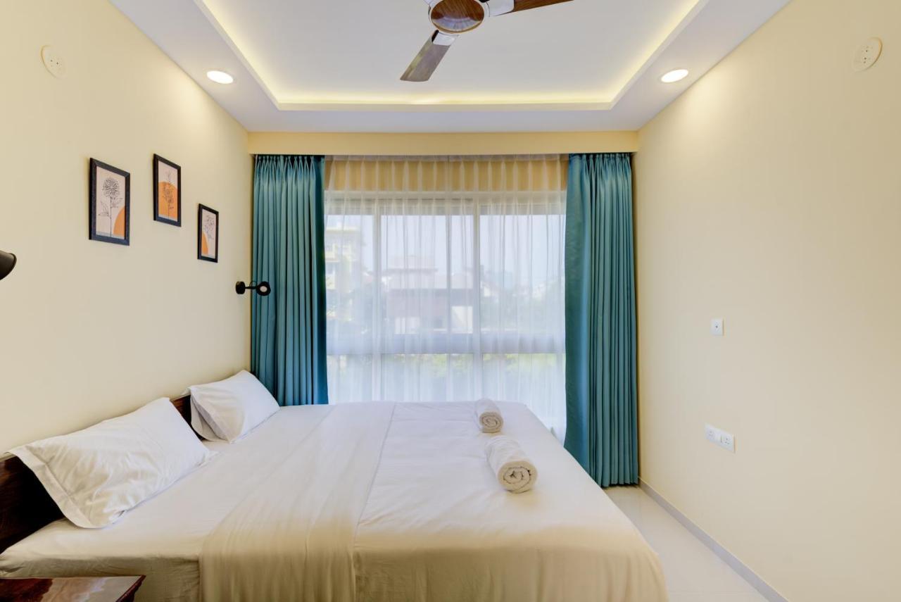 达波林Luxe 2Bhk 10Min From Goi Airport With Pool Access公寓 外观 照片