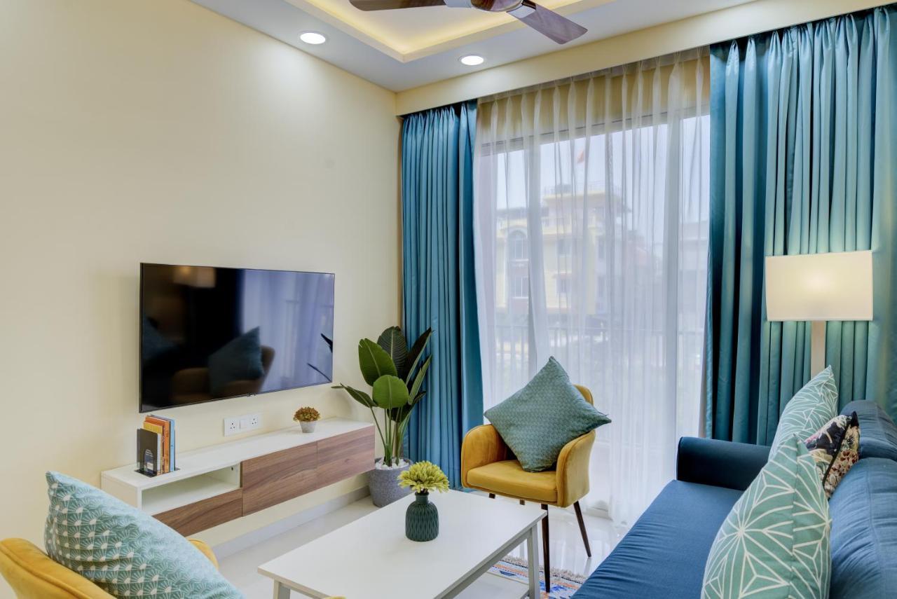 达波林Luxe 2Bhk 10Min From Goi Airport With Pool Access公寓 外观 照片
