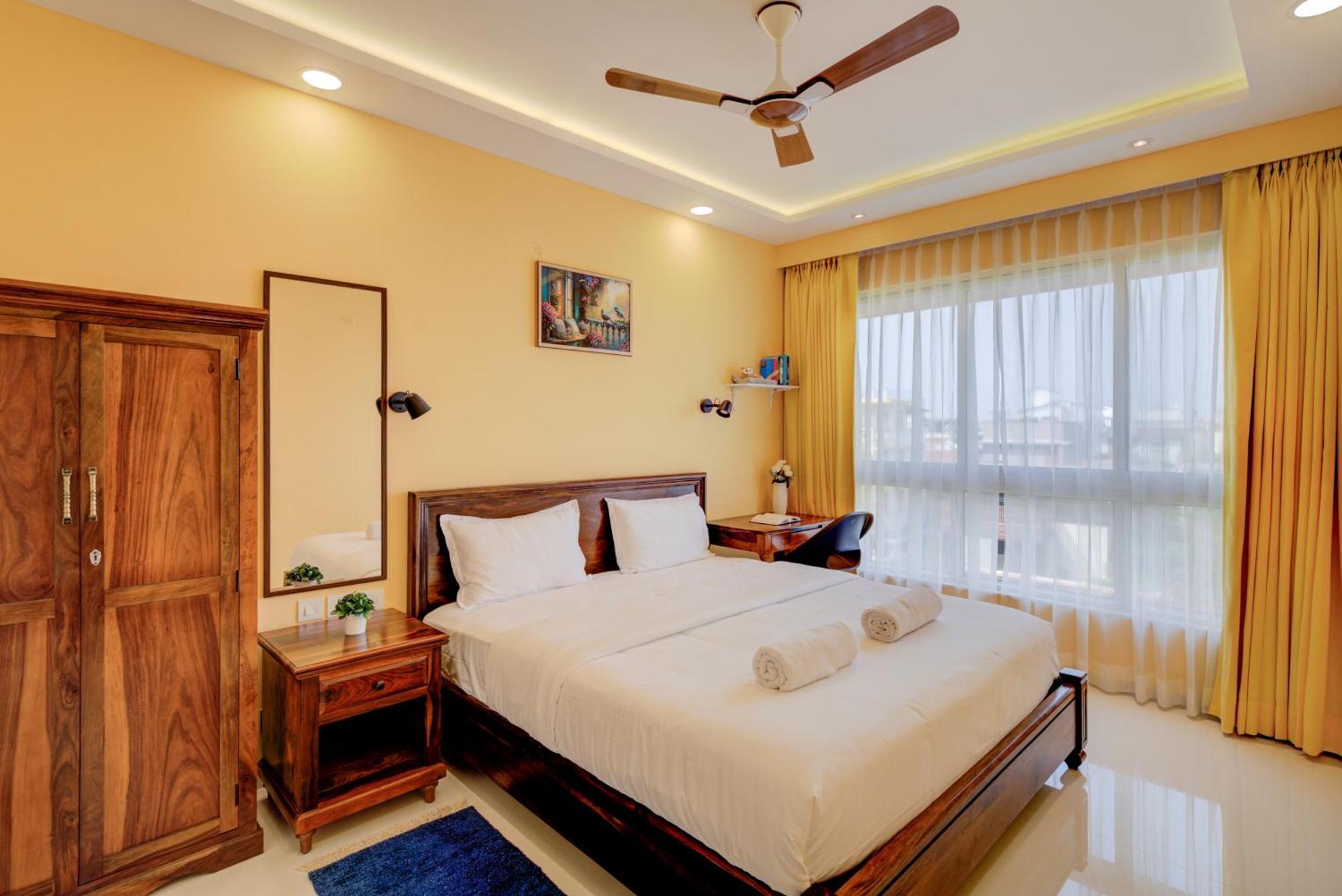 达波林Luxe 2Bhk 10Min From Goi Airport With Pool Access公寓 外观 照片