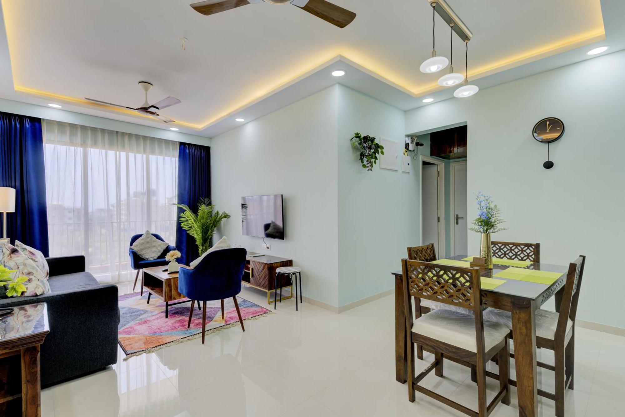 达波林Luxe 2Bhk 10Min From Goi Airport With Pool Access公寓 外观 照片