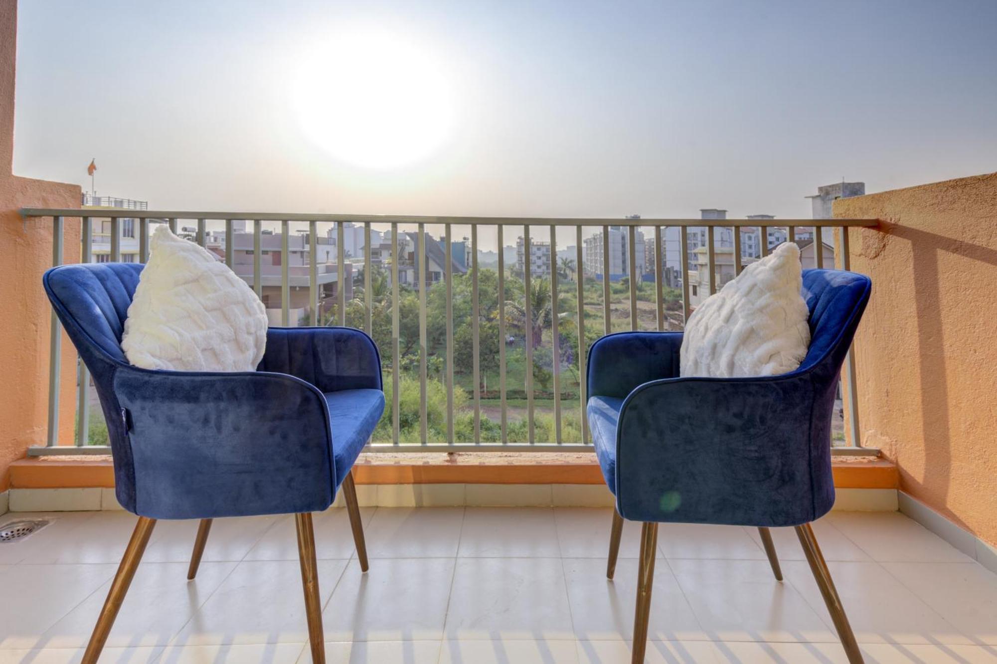 达波林Luxe 2Bhk 10Min From Goi Airport With Pool Access公寓 外观 照片