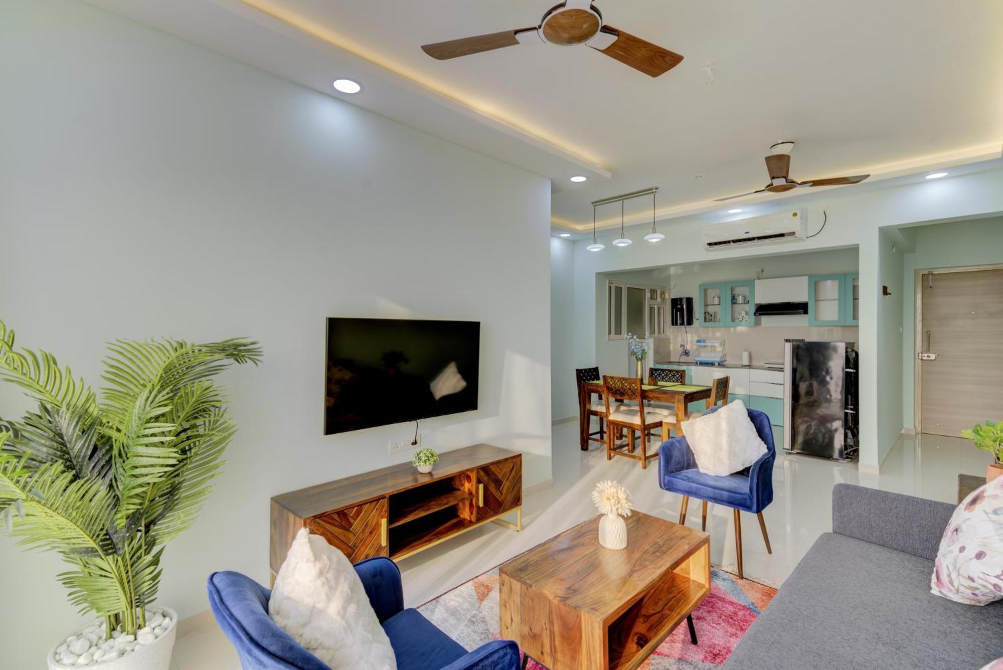 达波林Luxe 2Bhk 10Min From Goi Airport With Pool Access公寓 外观 照片