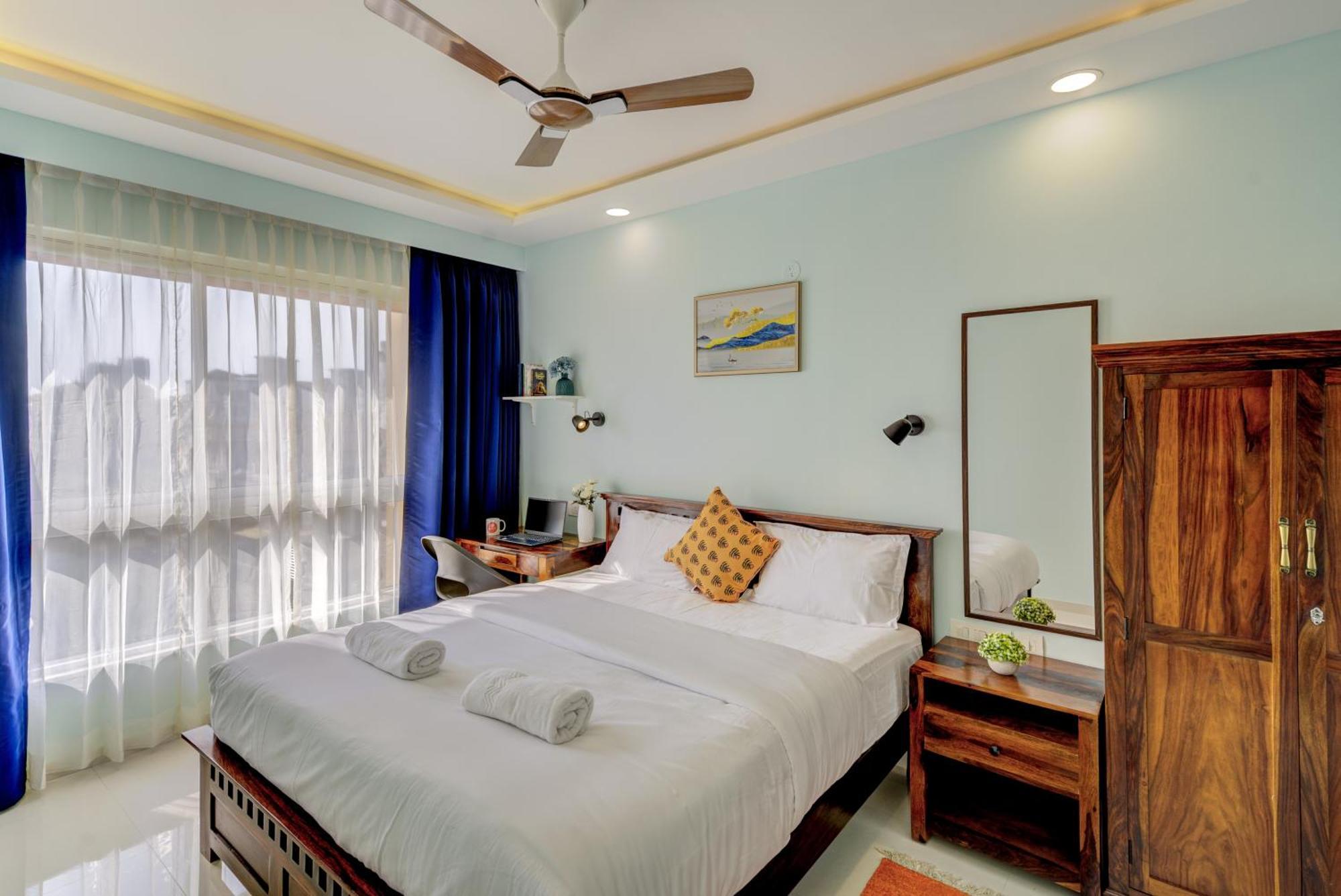 达波林Luxe 2Bhk 10Min From Goi Airport With Pool Access公寓 外观 照片